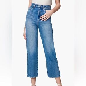 Blank NYC women jeans Size 29 Baxter rib cage‎ straight leg crop light wash New